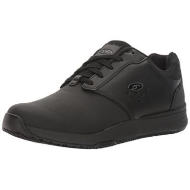 Imagem de Dr. Scholl's Tênis masculino Intrepid antiderrapante para trabalho, Preto, 40