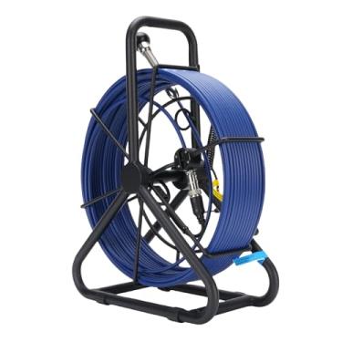Imagem de FTVOGUE Câmera de Inspeção de Esgoto 50m, 1080p, Hd, Tela de 5 Espaços, Ip68, Câmera de Inspeção de Tubulação Com Dvr, 32gb, Bateria de 5000mah, para Encanamento de Drenagem, Duto Hvac