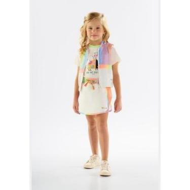 Imagem de Colete Infantil para Menina em Moletom Sem Felpa Up Baby-Feminino