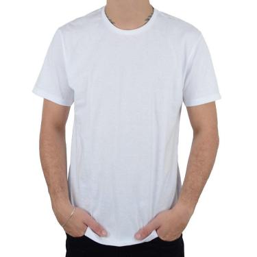 Imagem de Camiseta Masculina Ogochi MC Essencial Slim Branca - 0065-Masculino