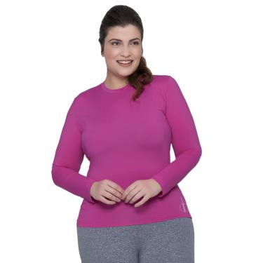 Imagem de Camisa Térmica Selene Proteção UV Plus Size Feminina - Pink