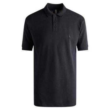 Imagem de Camisa Polo Reserva Regular Piquet New Basic Masculino Preto-Masculino