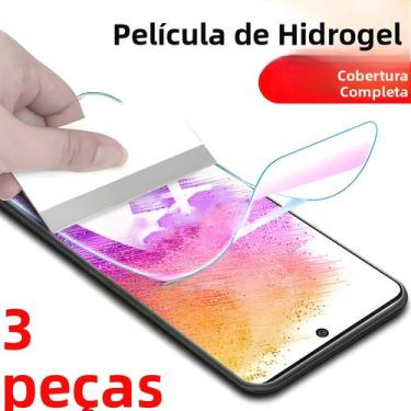 Imagem de Protetor De Tela HD Hydrogel Para Samsung Galaxy Série A, 3 Peças, A06