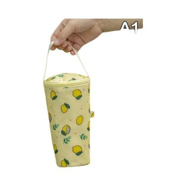 Imagem de Bolsa Térmica Portátil Para Chá Com Leite, Capa Isolada Para Copo, Bol
