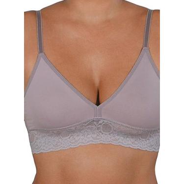 Imagem de Sutiã Caribdis DeMillus 61332 Poliamida Taça B T.42/50, 44, 11, Lilás 