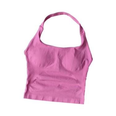 Imagem de Top Esportivo Feminino Sexy Sem Costas Para Treino, Fitness, Ginástica