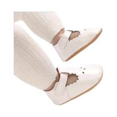 Imagem de Sapatos De Caminhada Para Bebês Primavera/Outono Em Couro, Primeiros P