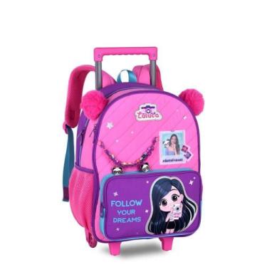 Imagem de Mochila De Carrinho Escolar Oficial Luluca Lu27416K - Clio