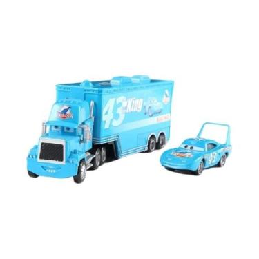 Imagem de Carrinhos De Brinquedo Disney Pixar Carros 95 Lightning McQueen E Cami