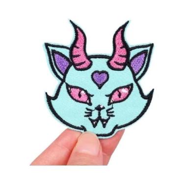 Imagem de Adesivos De Gato Fofos Para Roupa, Bordados Em Desenho Animado, Tipo A