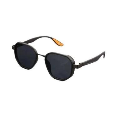Imagem de Óculos De Sol Redondos Vintage Masculinos, Designer, Moda, Plástico, T