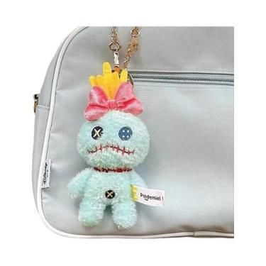 Imagem de Brinquedo De Pelúcia Blue Stitch Disney Scrump Angel, Boneco Original,