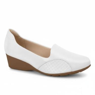Imagem de Sapato Modare Feminino Conforto Napa Branco Casual -, Branco, 38