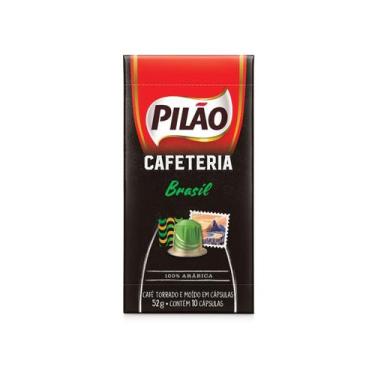 Imagem de Cápsula de Café Cafeteria Brasil 10x5,2g Pilão
