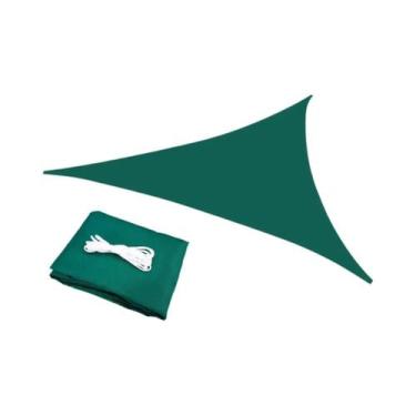 Imagem de Toldo De Sombra Triangular Grande Impermeável 7M 5M 3M 2M Para Jardim,