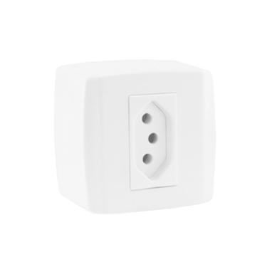 Imagem de Tomada 20A 250V Branco Ilumi