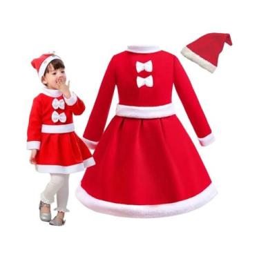 Imagem de Fantasia De Natal Para Meninas E Meninos, Conjunto De Fantasia De Papa