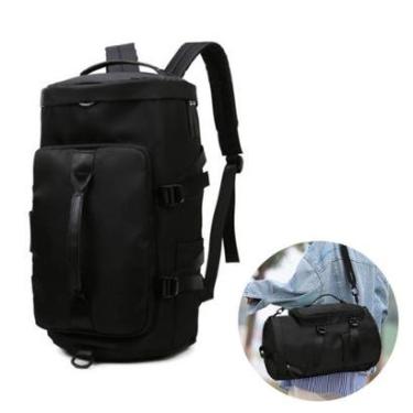 Imagem de Mochila Esportiva Bolsa Academia Fitness Mala Viagem Multiuso Porta Tênis Garrafa-Feminino