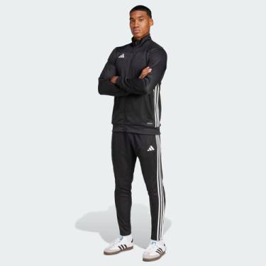 Imagem de Agasalho Adidas Tiro Essentials Preto, M