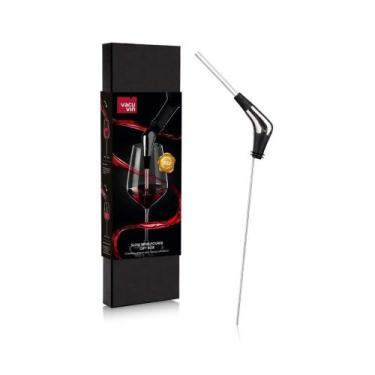 Imagem de Bico Dosador Vinho em aco inox e silicone -Vacu Vin, 3 meses por defei