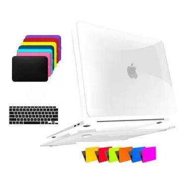 Imagem de Kit Capa Case Compatível Com Macbookk PRO 15 A1286 Entrada CD DVD Com 