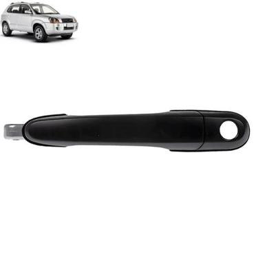 Imagem de Maçaneta Puxador Fechadura Porta Dianteira Esquerda Tucson 2005 2006 2