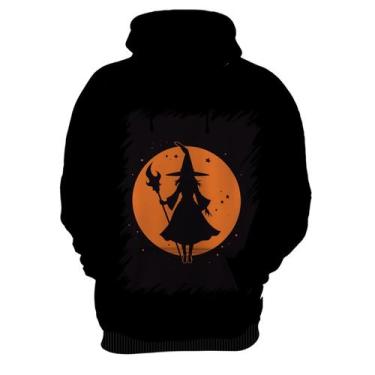 Imagem de Blusa de Frio Bruxa Halloween Laranja Festa 4 - Kasubeck Store®, Inf 1