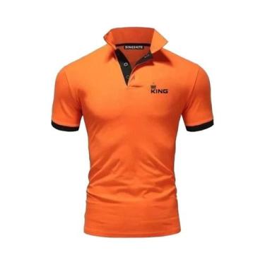 Imagem de Camisa Polo Masculina Respirável De Manga Curta, Moda Casual De Verão 