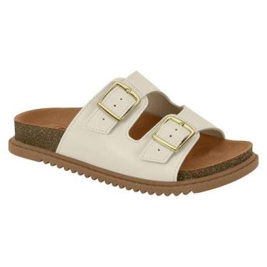 Imagem de Sandália Molekinha Papete - Infantil - Branco off - 34, Branco off, 34