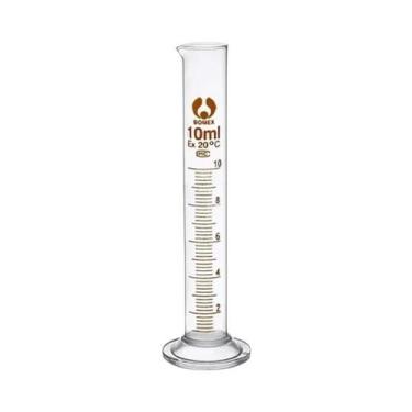 Imagem de Conjunto De Cilindros De Medição De Laboratório 5ml-500ml Em Vidro Gro