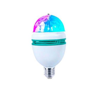 Imagem de Lampada Led Giratória Luz Festa Globo 611 - NEHC