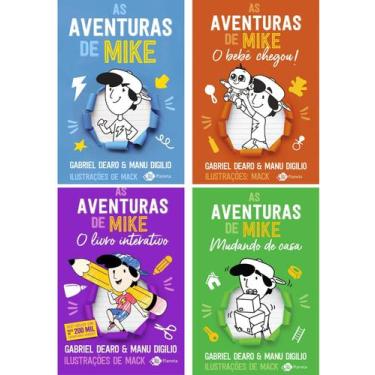 Imagem de Kit Coleção As Aventuras De Mike - 4 Livros - Editora Planeta