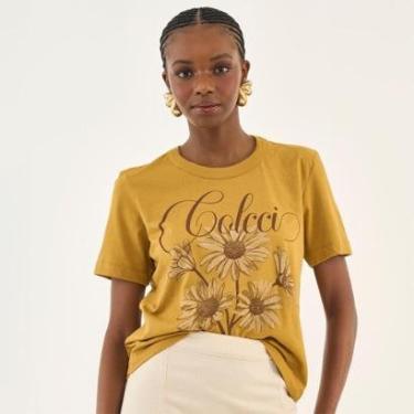 Imagem de Camiseta Colcci Flower Feminino-Feminino