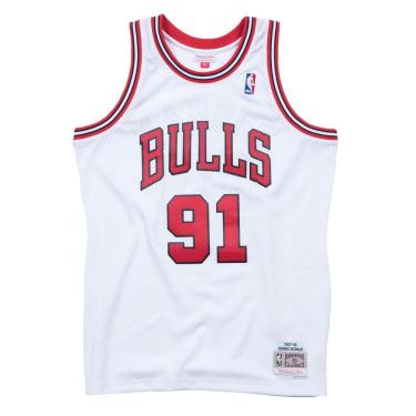 Imagem de Regata Mitchell & Ness Jersey Swingman Chicago Bulls 1997-98 Dennis Rodman Masculino-Ma...