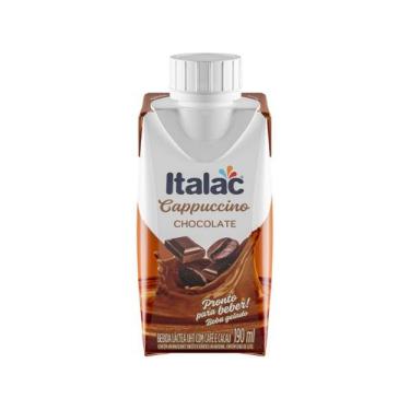 Imagem de Bebida Láctea UHT com Café e Cacau Italac 40192601 Cappuccino Chocolat