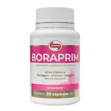 Imagem de Óleo De Borragem E Prímula Boraprim Vitafor 30 Cápsulas