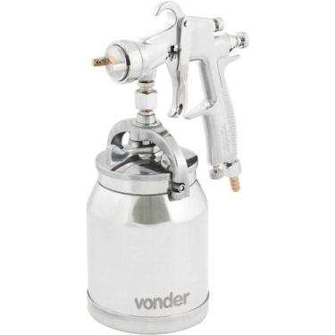 Imagem de Pistola para pintura com caneca em alumínio tipo sucção PSV 200 VONDER