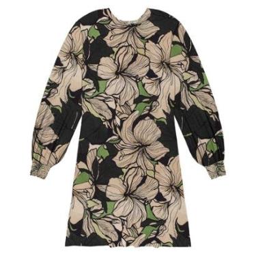 Imagem de Vestido Curto Plus Size Secret Glam Verde-Feminino