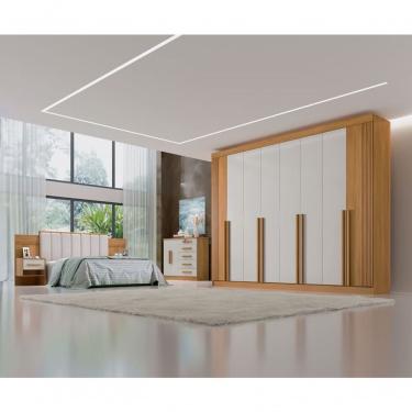 Imagem de Guarda Roupa Casal 100% Mdf 8 Portas 8 Gav - Daymont D'doro