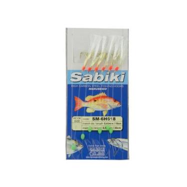 Imagem de Sabiki SM-6H618 - Anzol Maruseigo Gold e Isca - Marine Sports