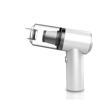 Imagem de Mini Aspirador De Pó Portátil Pra Casa E Carro 120w Branco - VacuumCle
