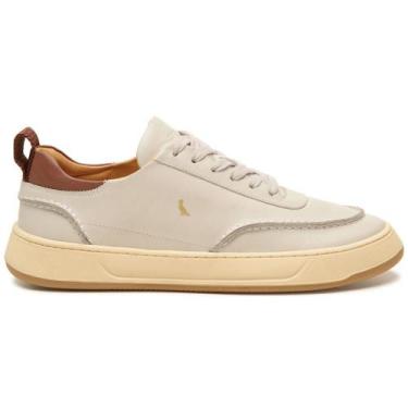 Imagem de Tenis Masculino Reserva Kyrus Leather Off White, Off yellow, 43