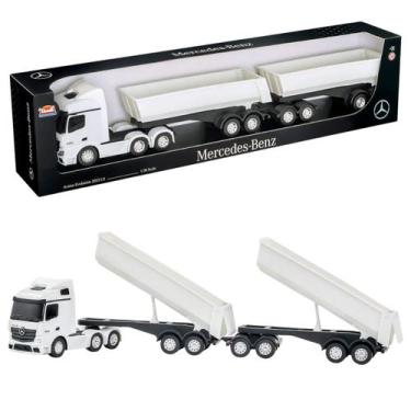 Imagem de Caminhão Mercedes Benz Actros Rodotrem Basculante 69cm Caminhão de Bri