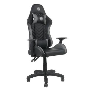 Imagem de Cadeira Gamer Elite Pro Dazz Preto E Cinza Preto material sintético 14