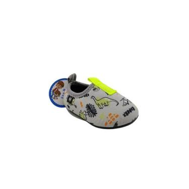 Imagem de Sapatilha Meia Infantil Bebê Menino Lycra Molekinho  2617100, 18, Mult