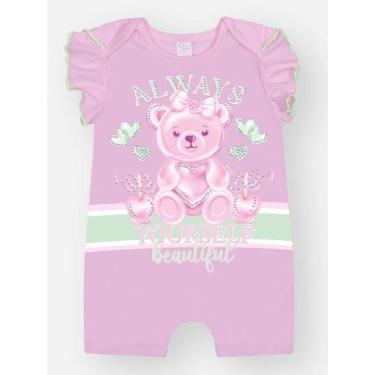 Imagem de Macacão Feminino Infantil Cinti - 10450, Roxo, P