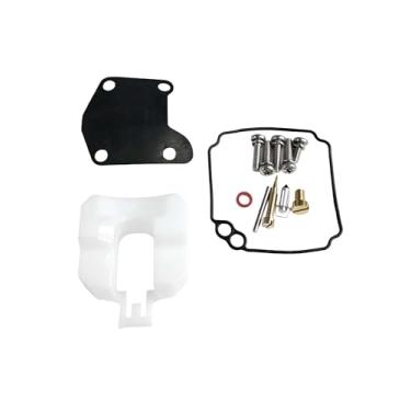 Imagem de WINGOGO Kit de reconstrução de carburador 63V-W0093-10-00 para motor de popa Yamaha 9.9 15 HP peças de reparo de carburador de motor de barco Sierra 18-7058 63V-W0093-01-00 63V-W0093-00-00