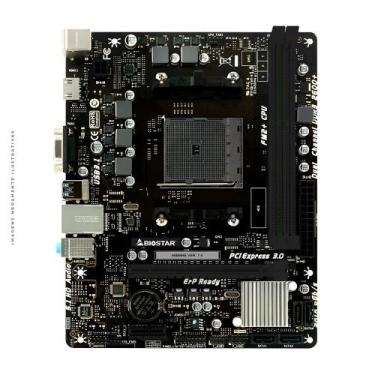 Imagem de Placa Mãe Biostar, Chipset A68H, AMD FM2+, mATX, DDR3 - A68MHE