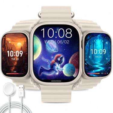 Imagem de Relógio Masculino Bluetooth Com Notificações Whatsapp Instagram E Cham