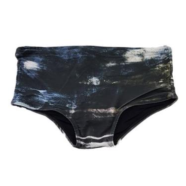 Imagem de Sunga Tradicional Masculina Estampada Adulto Praia Piscina - Corpo Dou